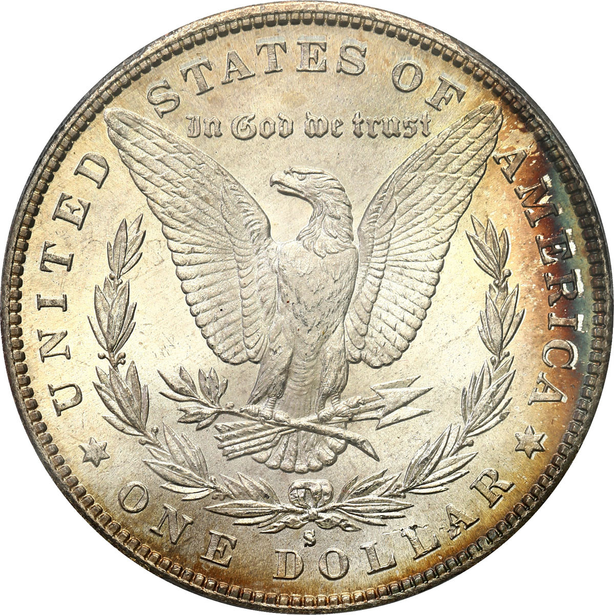 USA. 1 dolar 1881 S, San Francisco PCGS MS63 - PIĘKNY